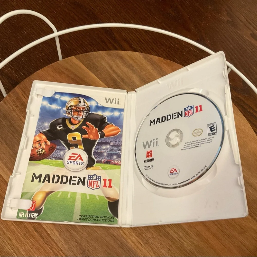EA Sports Madden 11 (Nintendo Wii, 2006)‎ Complete